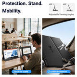 Portable Monitor, 15.6Inch Fhd 1080P Travel Monitor, Ultra-Thin, Usb-C Plug&Play, Built-In Speakers, Portable Screen For Laptop, Mac, Switch/Ps5, Travel&Office Assistant