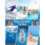 Multicolor Waterproof Phone Pouches, 5 Pack, IP68 Protection, Beach Cruise for iPhone and Samsung, Lanyard Included, Various Colors