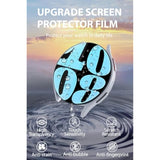 6 Pack Screen Protectors For Samsung Galaxy Watch 8/7/6/5/4/Fe 40Mm,Bubble Free Tempered Glass Screen Protector For Galaxy Watch 8/7/6/5/4/Fe 40Mm,Anti Scratch