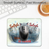 Your Opinion Is Trash Shirt Funny Mouse Pad, Cute Racoon Work Place Mousepad, Travel Mousepad, Funny Meme Office Dormitory Mouse Mat Gifts For Coworker Friend Classmate Roommate