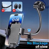 Long Flexible Car Phone Holder Anti-Shake Mount for iPhone and Android