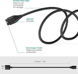 2 Pack Garmin Watch Charger Cable 3.3FT USB Charging Cord Compatible with Garmin Smartwatches