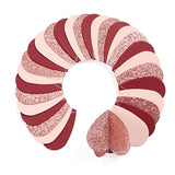 Rose-Gold Pink Burgundy-Red 3D-Heart Garland - 39Ft Party Decorations Hanging Paper Streamers Banner,Engagement Wedding Bachelorette Baby Bridal Shower Decor