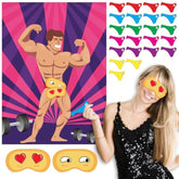 Pin The Pants Party Games Bridal Shower Games Large Poster 24 Player Stickers Party Games Girls Night Party Games