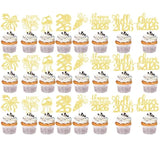 24 Pc 2026 Happy New Year Cake Toppers for Party Decorations