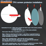 Clear Tpu Protective Film For Garmin Venu 3 Screen Protectors Bubble-Free Installation High-Definition And Charging Dust Plug?Pack Of 4+4??It'S Not Glass?
