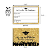 Advice For The Graduate, Graduation Wishes And Advice Cards, Graduation Celebration, Grad Party Games Activities Decorations, High School, College, University And More, 25 Cards (Bb001-Jyk 012Biy)