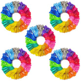 500 Pc Rainbow Balloons Bulk Pack Assorted Color Latex for Party Decorations