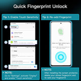 JETech Screen Protector for Samsung Galaxy A53 5G / A52 / A52 5G / A52s 5G, 9H Tempered Glass Film, Anti-Scratch, HD Clear, 3-Pack