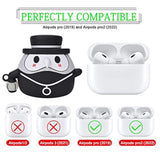 Compatible With Airpods Pro 2Nd/1St Generation Cute Case Cover With Keychain, Luminous Medieval Plague Doctor Anime Design Compatible With Airpods Pro(2019/2022) Tpu Silicone Case