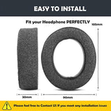 Earpads Replacement Cushion Compatible With Corsair Hs70,Hs60,Hs50 Series Headphones Durable Ear Pads With Breathable Fabric Foam