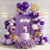 Emerald Green Gold White Winter Balloon Garland Arch Kit Double Stuffe