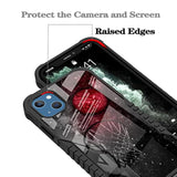 Compatible With Iphone 13/14 Case Cool Basketball Universe Starry Sky Design, Edge Protection Shock-Proof Anti-Scratch Hard Back And Tpu Frame Drop Proof Iphone 13/14 Case For Boys Men