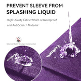 Purple Laptop Sleeve, 14 Inch, Compatible With Macbook Pro 2021, Notebook Asus, Acer Chromebook, Handmade, Zipper