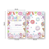 Candyland Birthday Party Invitations Card For Kids, Sweet Candy Party, Candyland Birthday Invitation. (079)