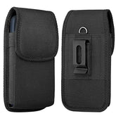 iPhone Holster Belt Clip Case Heavy Duty Nylon Pouch Fits Otterbox Black