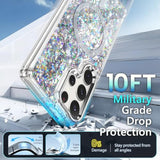 Magnetic For Samsung Galaxy S25-Ultra Case, Crystal Gem | Compatible With Magsafe | Glitter Sparkly Bling | Military-Grade Protection & Scratch-Resistant Back Cute Phone Cover For Women Girls