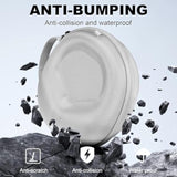 Hard Organizer Portable Carry Travel Case For Airpods Max, For Sony & Audio-Technica Headphones β Shockproof, Waterproof & Durable Protection,Grey - Medium