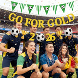 2026 Soccer Party Decorations, World Soccer Party Supplies
