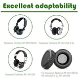 Rp-Dh1200 Dj Earpads Replacement Ear Cushions Compatible With Panasonic Technics Rp-Dh1200 Dj,Rp-Dh1250-S Dj,Rp-Dh1210 Headphone Earcups Parts-90Mm