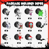 36Pcs Halloween Christmas Hanging Swirls Decorations - No Diy - Halloween Christmas Hanging Streamers For Classroom Ceiling Office Indoor Outdoor Halloween Birthday Party Decorations Supplies