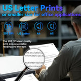 2-In-1 Bluetooth Thermal Printer & Tattoo Stencil Printer X8 - Inkless Portable Printers Wireless For Travel Office Home Use, Impresora Termica Portatil, Best 100 Dollar Gift For Christmas