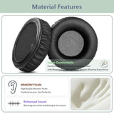 E50Bt Earpads Replacement Compatible With Jbl E50/Jbl E50Bt/Jbl S500/Jbl S700 Headphones Ear Pads Cushion(Protein Leather/Memory Foam)