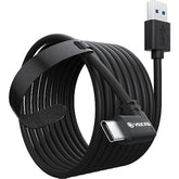 Link Cable 10Ft For Meta Oculus Quest 3S, Quest 3, Quest 2, High-Speed Data Transfer Charging Cord Cable, Usb 3.2 A To C Charger Wire