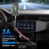 Coiled Car Carplay Cable Cord For Iphone 17 16, 2 Pack 5Ft Usb To Usb C Coiled Cable For Car Carplay Short Usb C Retractable Cord For Iphone 17/17 Pro/17 Pro Max/Air/1616 Pro/16 Pro Max/15/15 Pro Max
