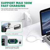 Usb C Magnetic Adapter, (2 Pack) Magnetic Usb C Adapter, 24Pins Usb3.1 10Gbps