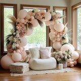 Double Stuffed Blush Balloons Different Sizes 18In 12In 5In Nude Balloon Garland Kit Pastel Cream Peach Latex Balloon Arch For Birthday Wedding Baby Bridal Shower Gender Reveal Bachelorette Supply