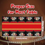 3 Pieces Movie Night Tablecloth Plastic Table Covers Movie Theater Table Cloth For Party Supplies Red Carpet Birthday Party Decor, 54 X 108 Inch