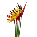 Artificial Flowers 6Pcs Bird Of Paradise 23" Permanent Flower,Strelitzia Tropical Imitation Plant Flower Bouquets For Office Home Party Decorations,Arrangement Potted Plants (Yellow)