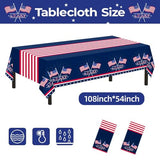 2 Pack Christmas Tablecloths Disposable,Christmas Decorations,54 x 108 Inch,Plastic Table Cloths for Rectangle Tables,Red Themed Checkered Table Covers for Xmas,Indoor,Outdoor,Birthday,Parties