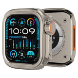2 in 1 Aluminum Alloy Case for Watch Series 11/10 42mm, Watch 42mm Metal Case with Back Cover, Shockproof Protective Bumper for