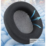 Ear Pads Cushion, Replacement Fabric Earpads For Steelseries Arctis 3/5/7/7P/9/1 Arctis Pro Prime Pc Ps3/4/5 Gaming Headsets Headphone (No Texture Lining)