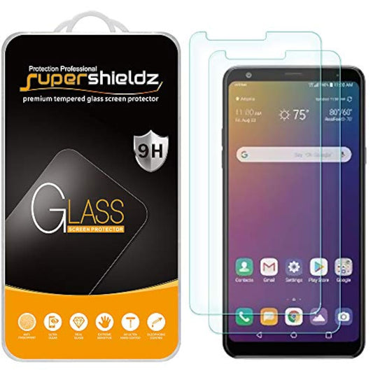 (2 Pack) Designed For Lg Stylo 5 / Stylo 5 Plus And Stylo 5X Tempered Glass Screen Protector, Anti Scratch, Bubble Free