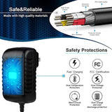 Ac Adapter Compatible With Lg Bp135 Bpm55 Bp255 Bpm25 Bp325 Bp325W Bp350 Bp155 Bp300 Bp135W-N Bp250 Bp450 Bp125-N Bp-125 Blu-Ray Disc Dvd Player Dc Power Supply Charger