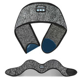 Adjustable Headband Headphones, Sleeping Headphones With Ultra-Thin Speakers, Bluetooth Headband For Side Sleepers, Yoga, Running, Workout, Travel-Grey