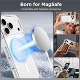 Clear Magnetic Case for iPhone 17 Pro 6.3 inch