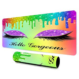 Hello Gorgeous Large Mouse Pad 31.5X11.8X0.12 Inches Long Table Pad Keyboard Pad Desktop Accessories Game Mouse Pad For Studio Desk Computer Desk Bdlsmn128