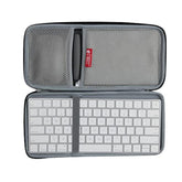 Hermitshell Hard Travel Case for Apple Magic Keyboard MLA22LL/A + Trackpad 2 MJ2R2LL/A + Mouse Bluetooth (Nylon, Black)