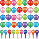 1000 Pcs Rainbow Latex Balloons - Assorted Colors for Party Decorations