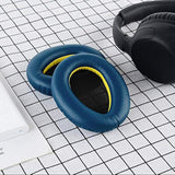 Geekria QuickFit Replacement Ear Pads Compatible with Sony WH-CH700N, WH-CH710N, WH-CH720N Headphones, Ear Cushions with Video Guide (Blue)