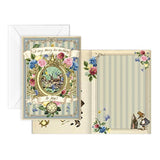 Alice In Wonderland Birthday Card Party Unbirthday Mad Hatter Tea Party Thank You