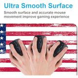 American Flag Xxl Extended Mouse Pad, Patriot Large Laptop Pad, Waterproof, Non Slip, Gaming Office And Home Stitching Edge Table Pad 35.4 X 15.7 X 0.12 Inches