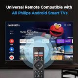 Nh800Up Rf402A-V14 Remote Control Replacement For All Philips Android Led Lcd 4K Smart Tv 43Pfl5766/F7 50Pfl5704/F7 55Pfl5604/F7 55Pfl5704/F7 65Pfl5504/F7 65Pfl5704/F7 75Pfl5704/F7 65Pfl5604/P7