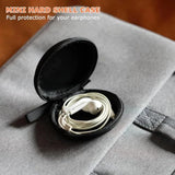 2 Pcs Mini-Portable Hard Shell Earbuds Case For Apple Earpods Headphones Usb-C Wired Ear Buds, For Samsung Galaxy Wired Earbuds, For Jbl Endurance Run 2, Travel Case For Earphones And Earplugs