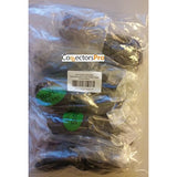 Connectors Pro 5-Pk 2' Universal Power Cable Cord - 2 Feet Iec320 C13 To Nema 5-15P, 5-Pack Csa Ul Rohs