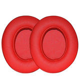 Muigiwi Replacement Studio 2 Ear Pads Memory Foam Ear Cushions Compatible With Studio2.0 / Studio3.0 Wireless/Wired Over Ear Headphones Earpads (Red)